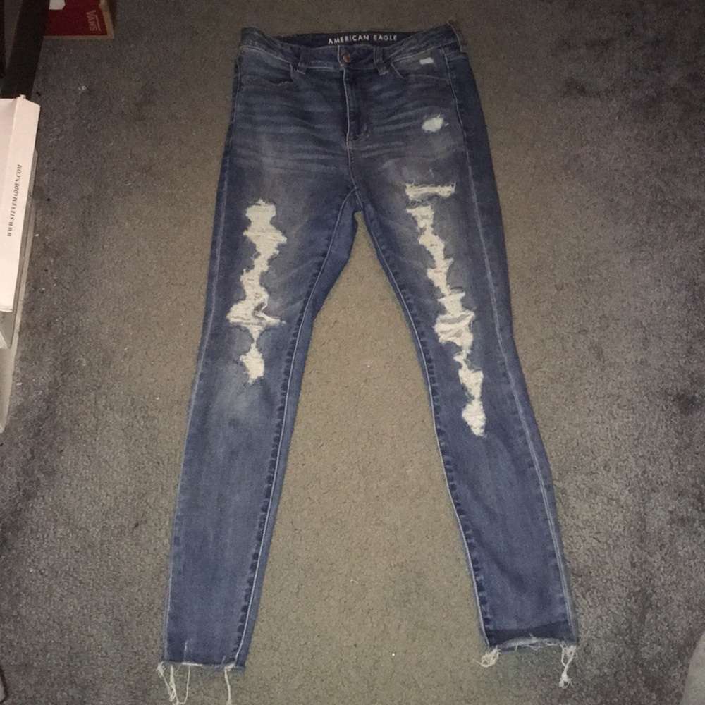 American eagle high rise jeggings